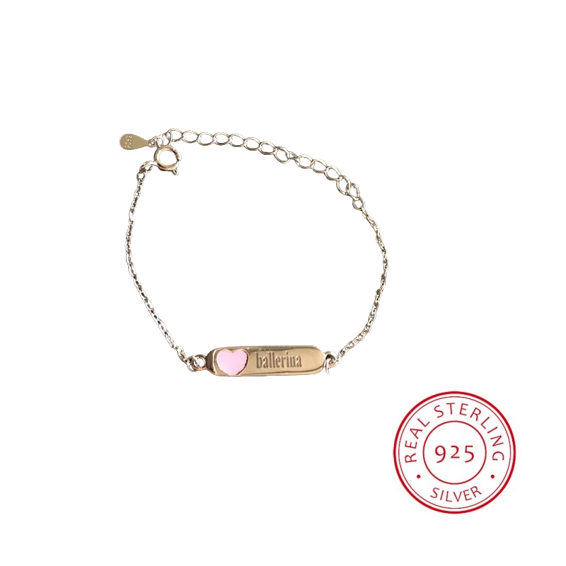 bracelet ballerine argent 925 idee cadeau danseuse