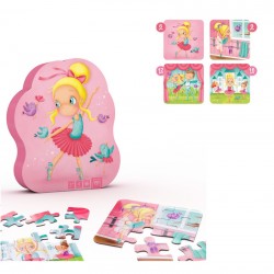 ballerina puzzel 4 in 1 for toddlers