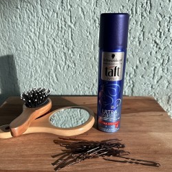 laque mini pour les cheveux 75ml Schwarzkopf pocket hairspray Taft