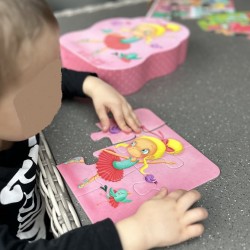 ballerina puzzel peuter kleuter ballet educatief speelgoed ballet geschenk ballet cadeau idee verjaardag ballerina