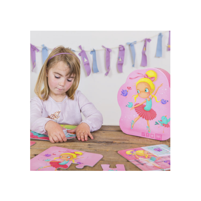 ballerina puzzel 4 in 1 for toddlers