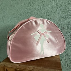 pink satin ballet shoulder bag ballet gift idea girls