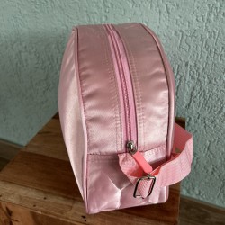 pink satin ballet shoulder bag ballet gift idea girls