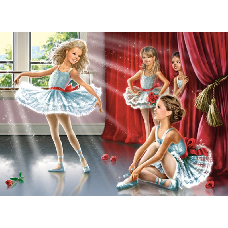 Diamond painting ballerine