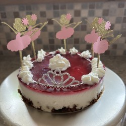 ballerina glitter cupcake of taart prikkers