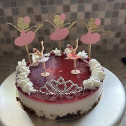 Ballett-Tutu-Cupcake- oder Kuchen-Picks