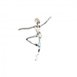 Brosche mit Ballerina