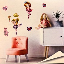 ballerina muursticker stick n'look Atmosphera