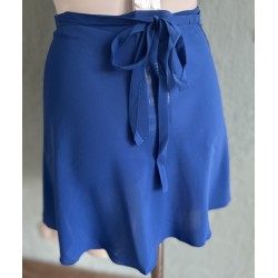 Blauw ballet wikkelrokje Sansha balletkledij balletrok