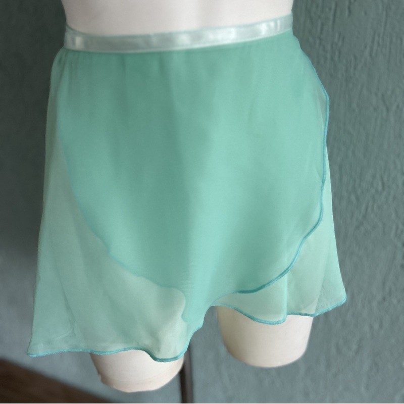 ballet swrap skirt mint