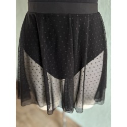 ballet pull on skirt polka dots Sansha