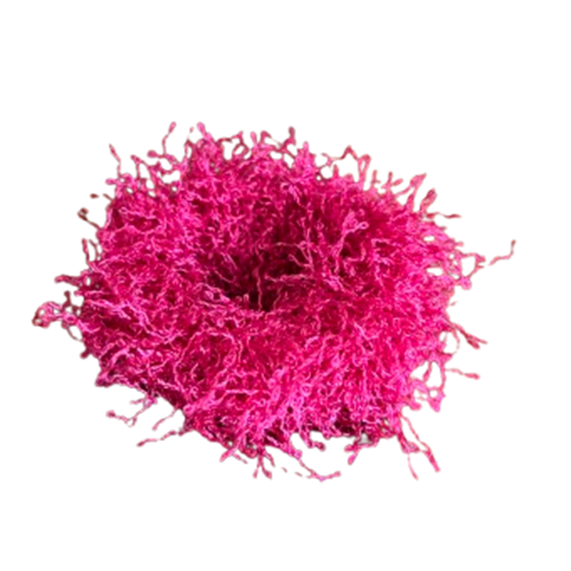 set 5 chouchous framboises pour cheveux