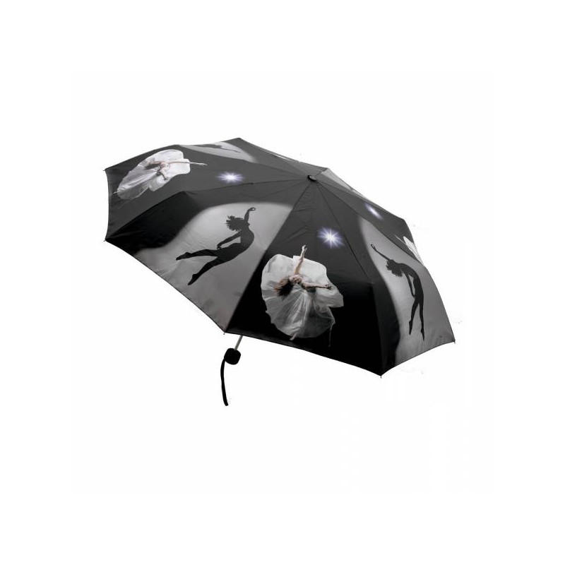 Parapluie danseuse noir et blanc Katz