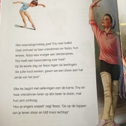 Tiny gaat op ballet leesboek balletcadeau ballet geschenk 9789030372271