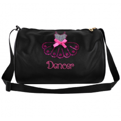 sac ballerine noir avec paillettes