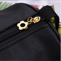 sac ballerine noir avec paillettes