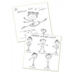 ballet kleurboek Rachel Ellen fijne motoriek ballet geschenk cadeau idee ballerina