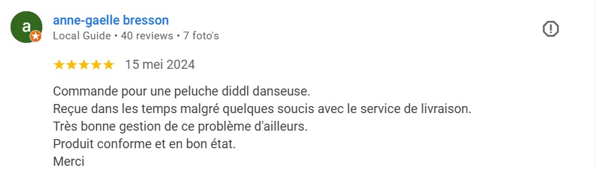 Revoir Diddlina ballerine